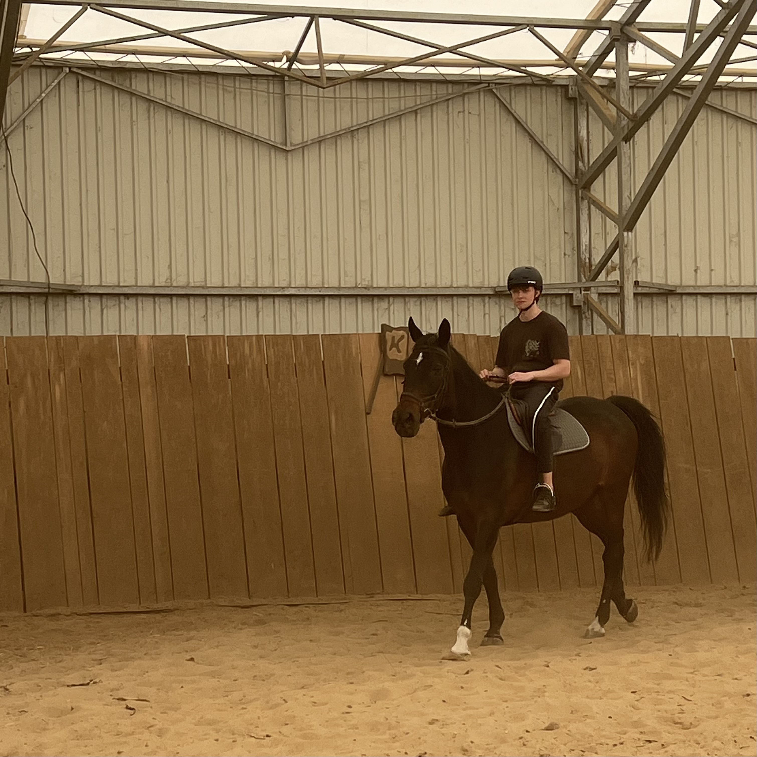 First time horse riding a couple months ago. Loved it.